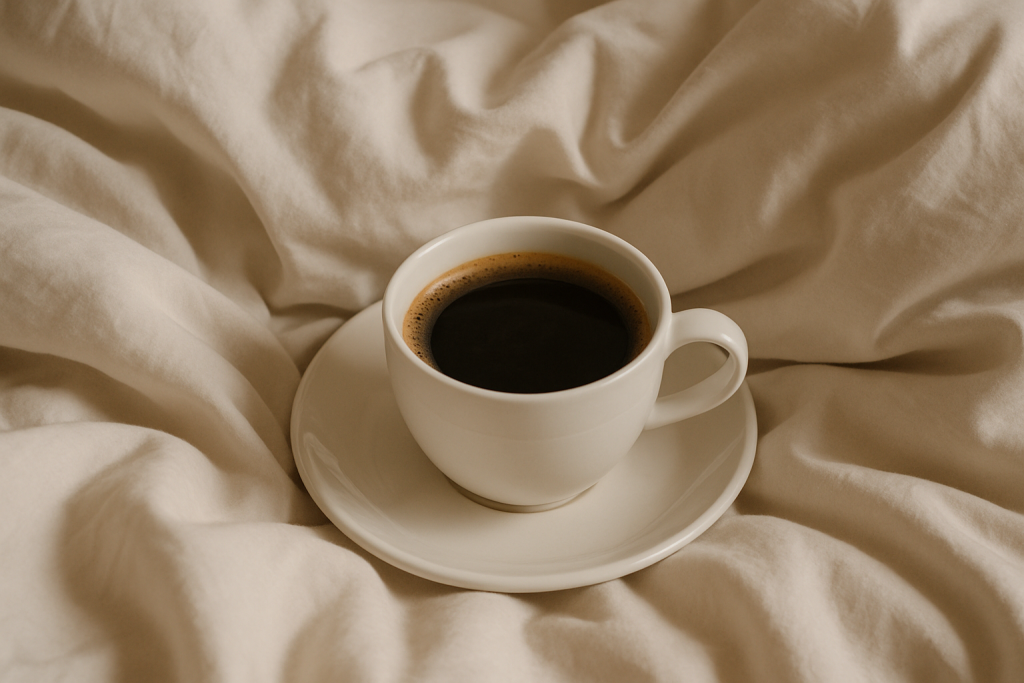 Cafeína tira o sono: quando consumida à noite, ela estimula o cérebro e dificulta o descanso.